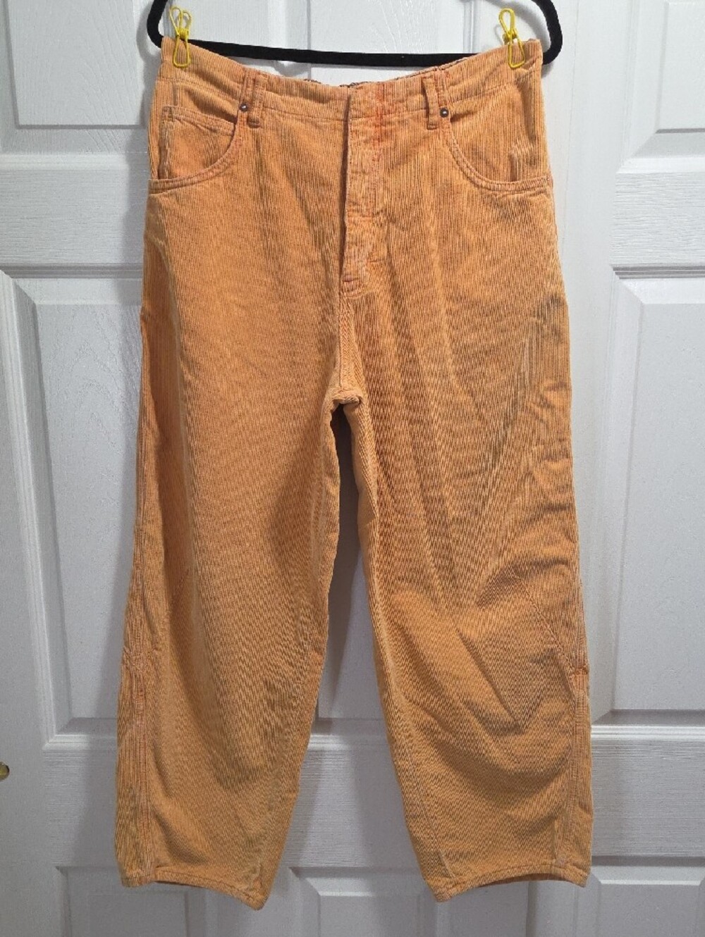 Free People Wide-Leg Barrel Corduroy Pants - Picture 4 of 6